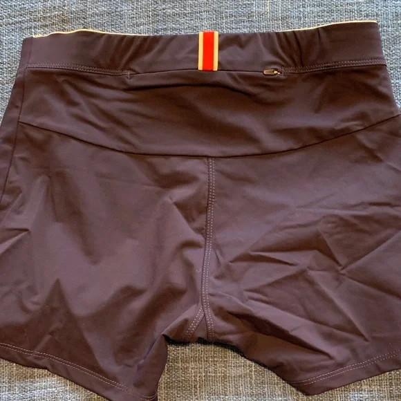 Tracksmith Navy Turnover Short Tights Medium - Picture 4 of 5